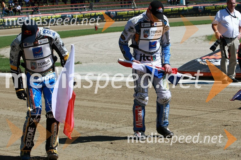 Jaroslaw Hampel (Poljska) in Jurica Pavlic (Hrvaška)Speedway, SGP 2010, VN Hrvaške  2010