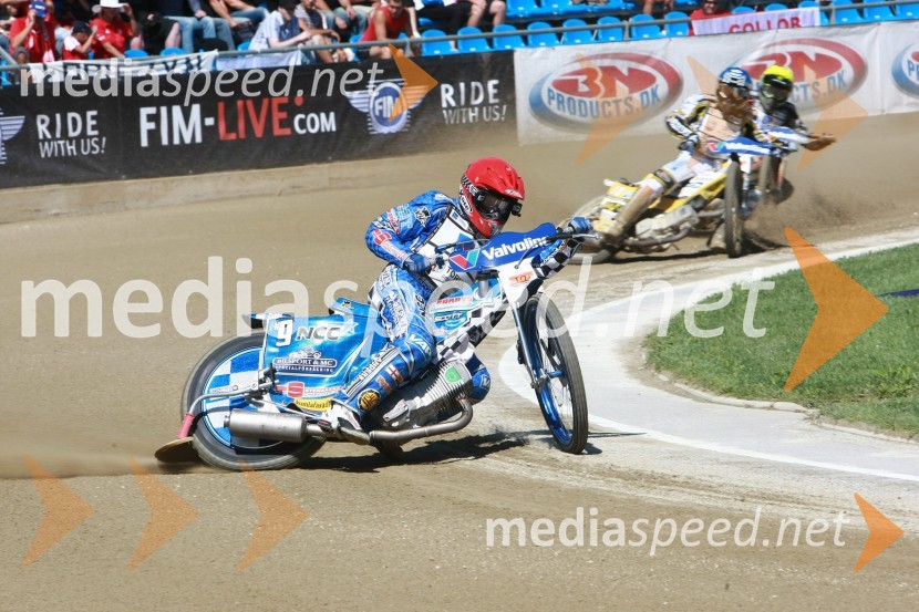 Friderik Lindgren (Švedska), Hans Andersen (Danska) in Tai Woffinden (Velika Britanija)Speedway, SGP 2010, VN Hrvaške  2010