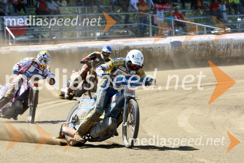 Tomasz Gollob (Poljska) in Jason Crump (Avstralija)Speedway, SGP 2010, VN Hrvaške  2010