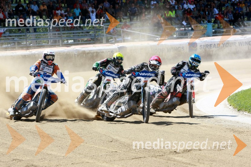 Chris Harris (Velika Britanija), Greg Hancock (ZDA), Chris Holder (Avstralija) in Tai Woffinden (Velika Britanija)Speedway, SGP 2010, VN Hrvaške  2010