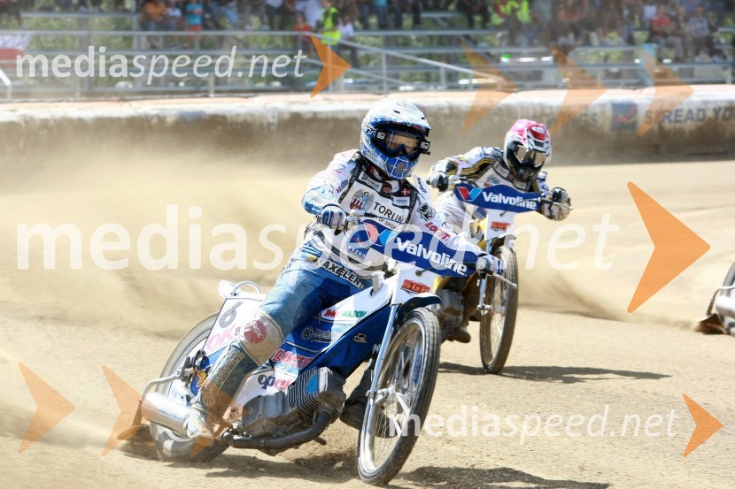 Nicki Pedersen (Danska) in Hans Andersen (Danska)Speedway, SGP 2010, VN Hrvaške  2010