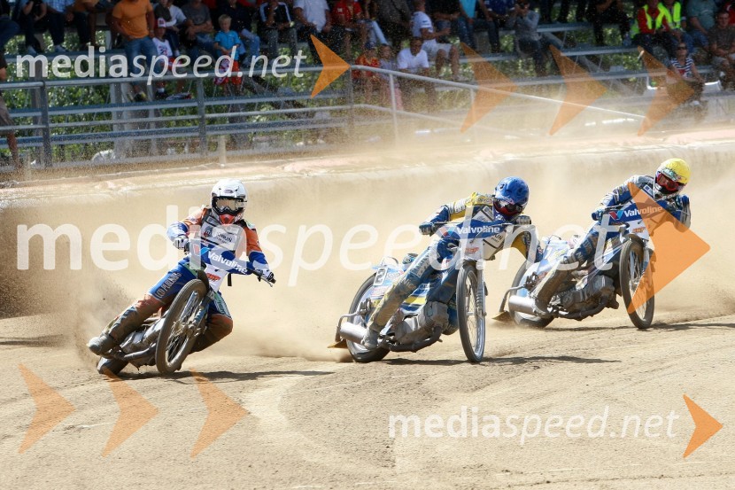 Chris Harris (Velika Britanija), Tomasz Gollob (Poljska) in Rune Holta (Poljska)Speedway, SGP 2010, VN Hrvaške  2010