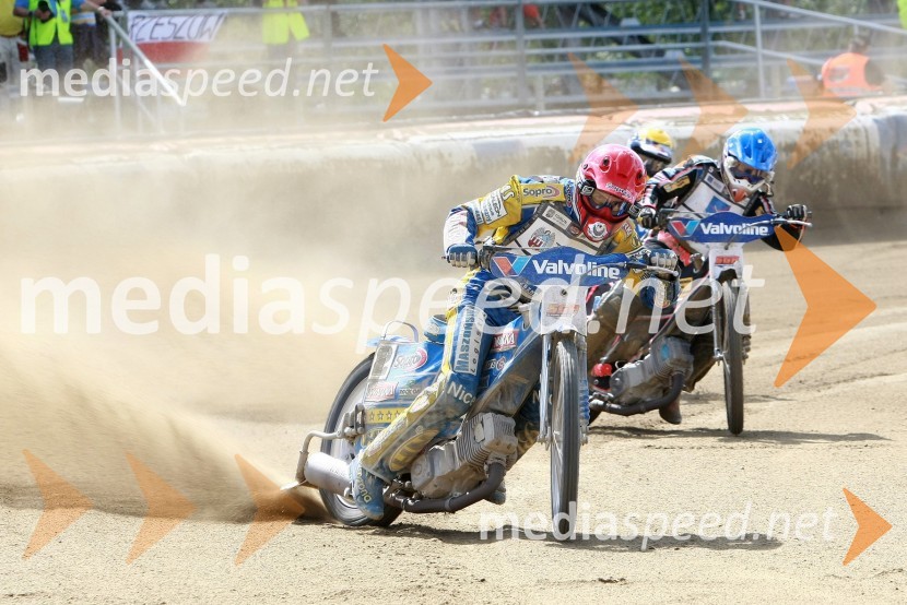 Tomasz Gollob (Poljska) in Andreas Jonsson (Švedska)Speedway, SGP 2010, VN Hrvaške  2010