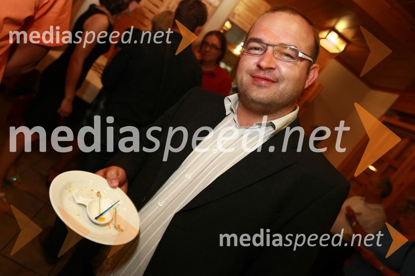 Mitja Blagajac, član uprave komunikacijske skupine SPEMGostilna Anderlič: Uporaba bučnega olja v kulinariki