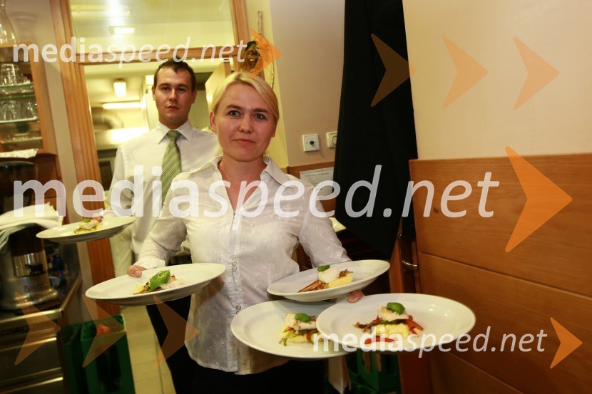 Primož Vipotnik in Jadranka IličGostilna Anderlič: Uporaba bučnega olja v kulinariki