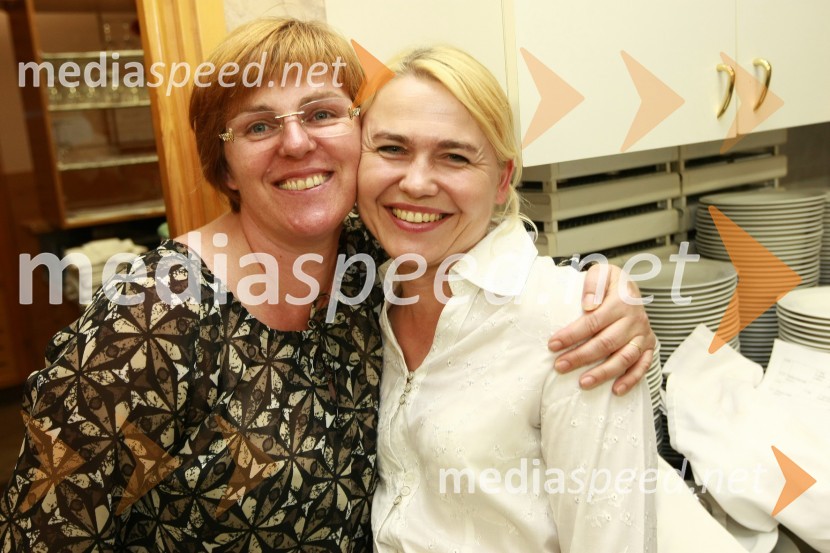 Jasna Anderlič, lastnica gostilne Anderlič ter Jadranka IličGostilna Anderlič: Uporaba bučnega olja v kulinariki