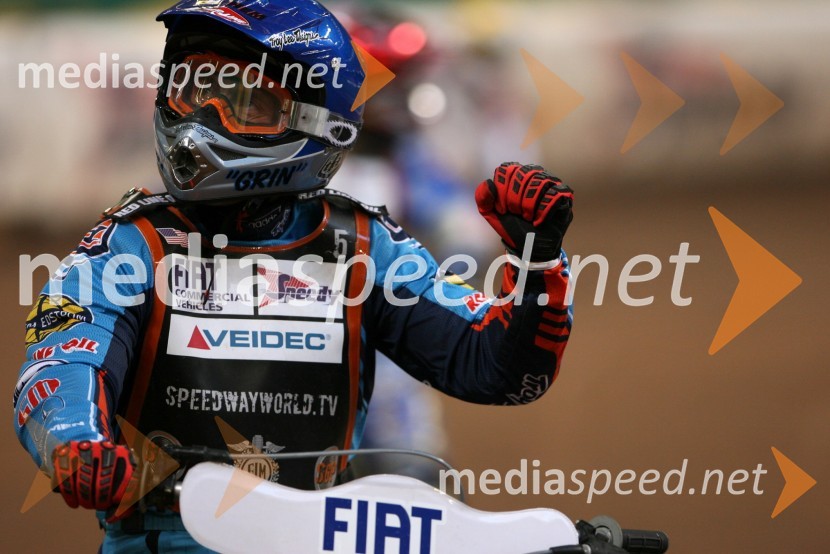 Greg Hancock (ZDA)SPEEDWAY GRAND PRIX, VN Velike Britanije 2006, dirka