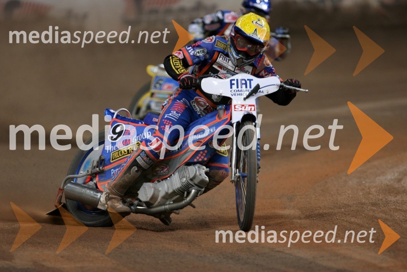Scott Nicholls (VBR)SPEEDWAY GRAND PRIX, VN Velike Britanije 2006, dirka