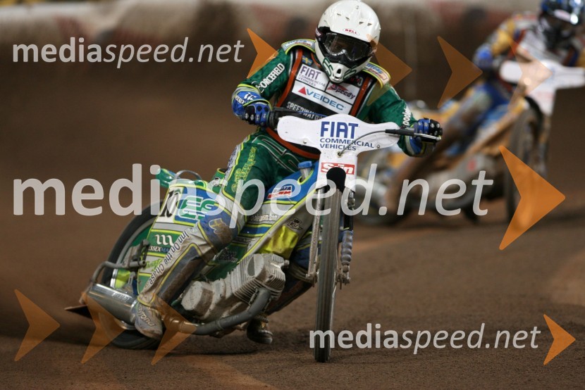 Antonio Lindbaeck (Švedska)SPEEDWAY GRAND PRIX, VN Velike Britanije 2006, dirka