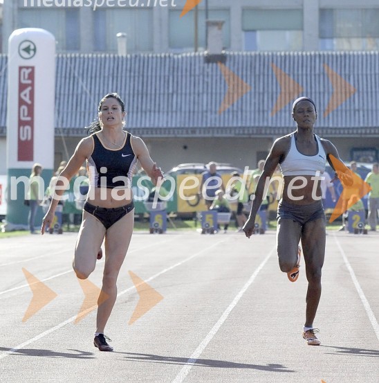 ... in Merlene Ottey, atletinjaJolanda Čeplak Batagelj in njen zadnji tek v karieri! Atletski miting za veliko nagrado Vzajemne