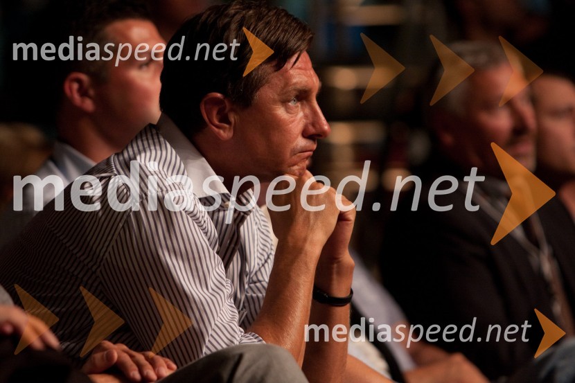 Borut Pahor, predsednik vlade Republike SlovenijeDejan Zavec in Rafal Jackiewicz, dvoboj za ubranitev naslova svetovnega IBF prvaka