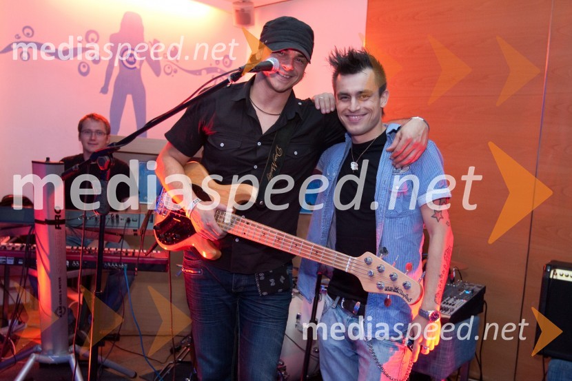 Samuel Lucas, pevec in Omar Naber, pevecDejan Zavec in Rafal Jackiewicz, dvoboj za ubranitev naslova svetovnega IBF prvaka