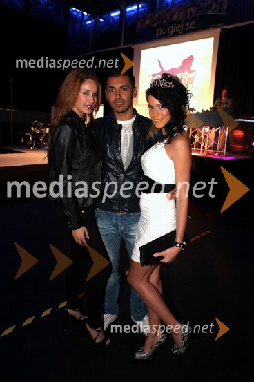 Anamarija Avbelj, manekenka in Miss universe Slovenije 2008, ... ter Elfete Veliu, Miss Bikini 20096. finalni izbor Miss Bikini 2010