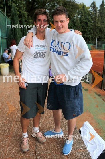 Andraž Jovanovič in Luka Bernard, tenisača
Tivoli Cup 2010