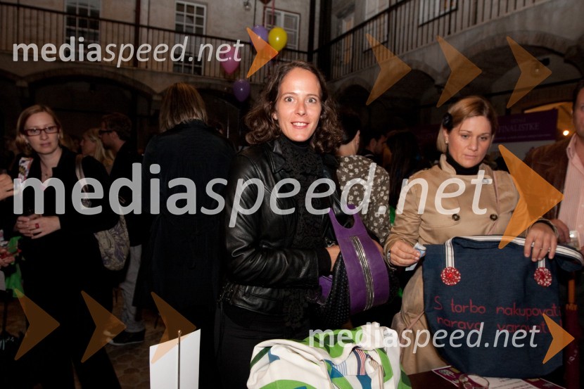 Jana Lutovac Lah, vodja službe za odnose z javnostmi Trimo Trebnje d.d.Onina manifestacija V pravo smer