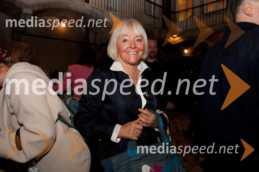 Daniela Čehovin, uvoznica blagovne znamke EscadaOnina manifestacija V pravo smer