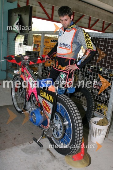 Rafal Trojanowski (Poljska)SPEEDWAY, 23. zlati znak občine Krško in pokal Franca Babiča