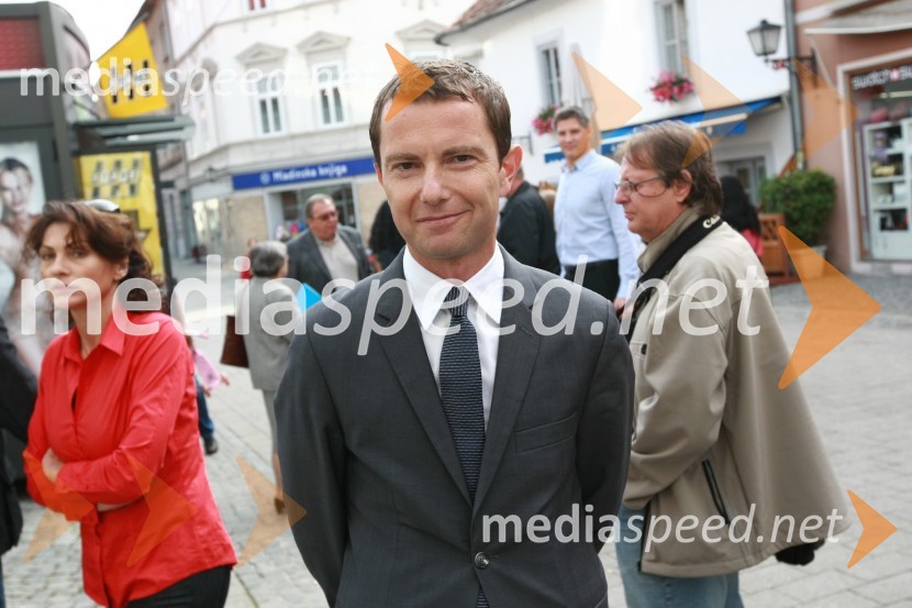 Tomaž Orešič, kandidat za župana Mestne občine MariborStranka LDS odprla štab v Mariboru