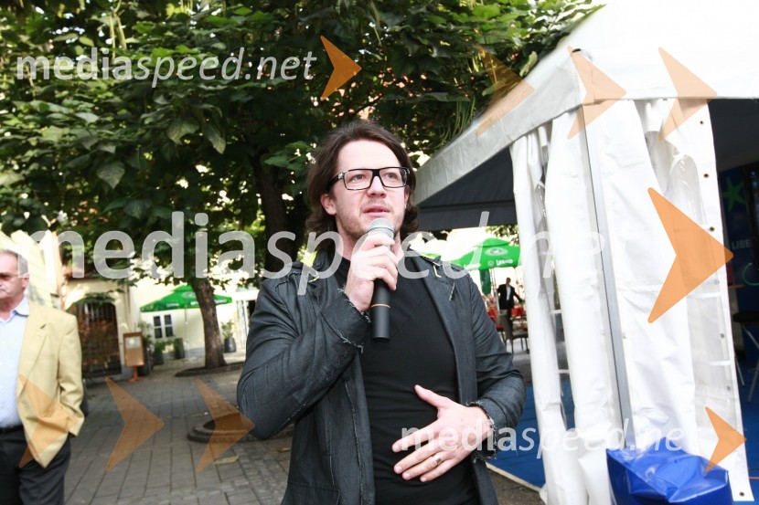 Boštjan Kljun, tv voditeljStranka LDS odprla štab v Mariboru