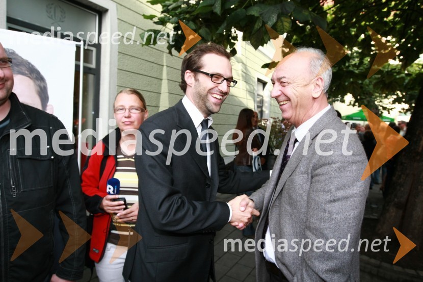 ... in Janez Ujčič, kandidat za župana Mestne občine MariborStranka LDS odprla štab v Mariboru