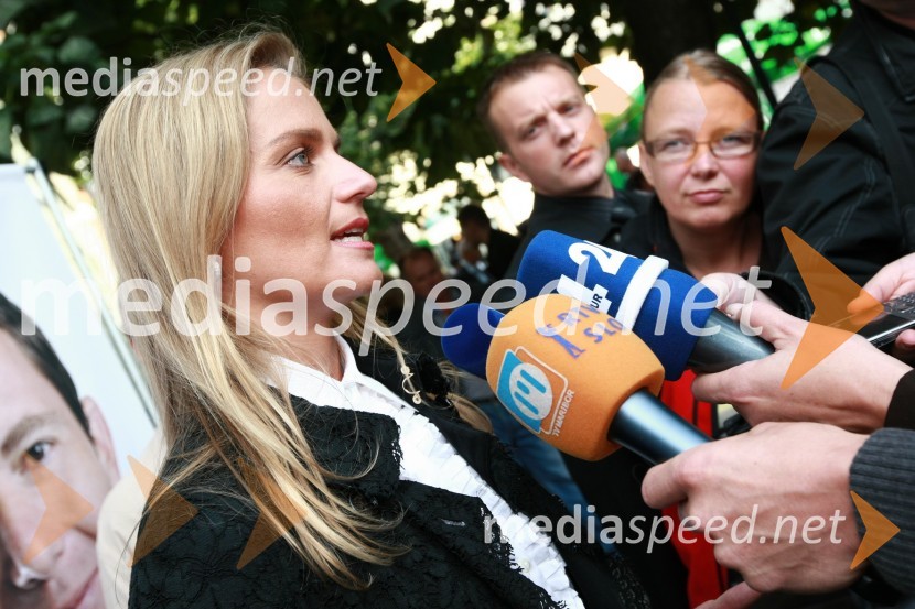 Katarina Kresal, ministrica za notranje zadeveStranka LDS odprla štab v Mariboru