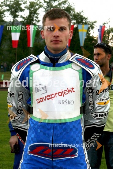 Matej Žagar (Slovenija, član AMTK Ljubljana)SPEEDWAY, 23. zlati znak občine Krško in pokal Franca Babiča