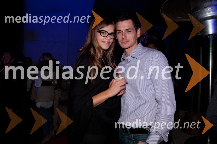 Tina Petelin, Miss Slovenije 2009 in fant Adam VengustManca Špik praznovala 30. rojstni dan
