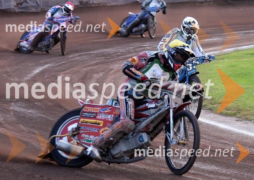 Aleksander Čonda (AMD Krško), Matej Žagar (AMTK Ljubljana) in Matija Duh (AMD Krško)Speedway, Državno prvenstvo posameznikov, 3. dirka