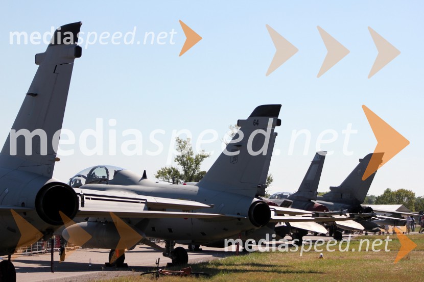 Royal Jordanian Falcons, Jordanija50 let Frecce Tricolore, letalski miting