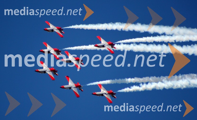 Patrulla Aguila, Španija50 let Frecce Tricolore, letalski miting