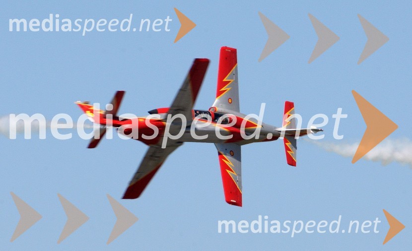 Patrulla Aguila, Španija50 let Frecce Tricolore, letalski miting