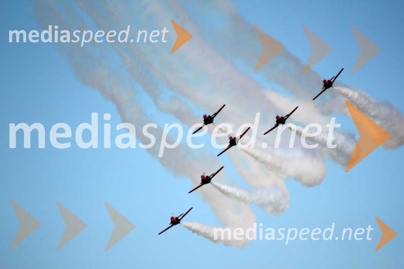 Patrulla Aguila, Španija50 let Frecce Tricolore, letalski miting