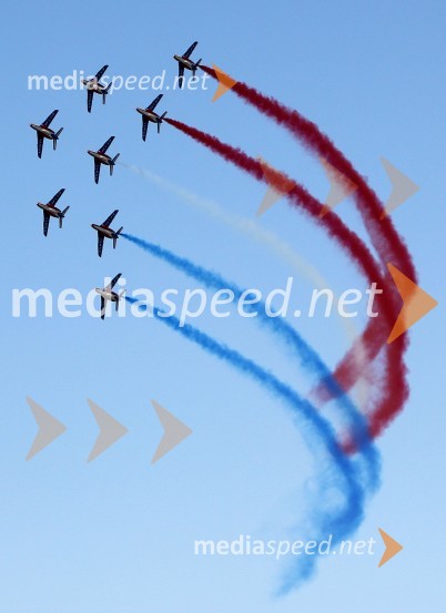 Patrouille de France, Francija50 let Frecce Tricolore, letalski miting