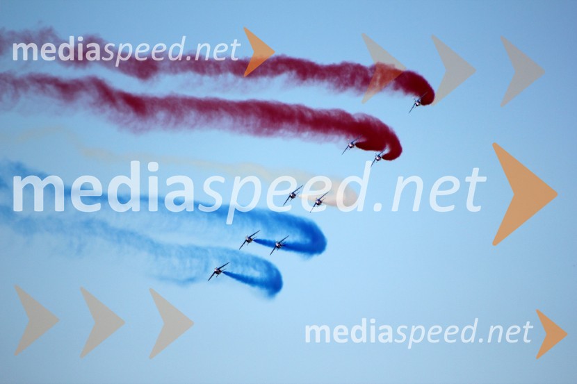 Patrouille de France, Francija50 let Frecce Tricolore, letalski miting