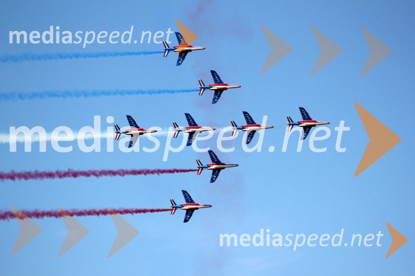 Patrouille de France, Francija50 let Frecce Tricolore, letalski miting