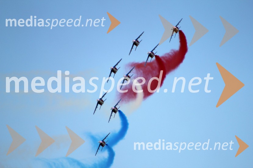 Patrouille de France, Francija50 let Frecce Tricolore, letalski miting