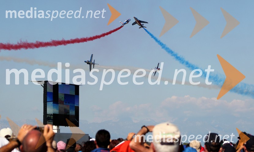 Patrouille de France, Francija50 let Frecce Tricolore, letalski miting