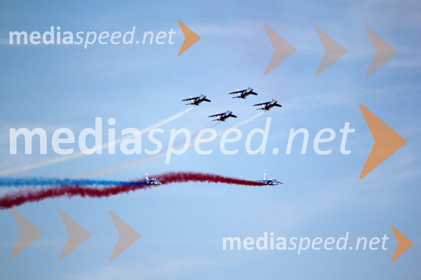 Patrouille de France, Francija50 let Frecce Tricolore, letalski miting