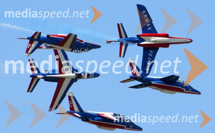 Patrouille de France, Francija50 let Frecce Tricolore, letalski miting