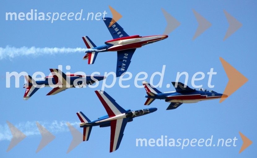 Patrouille de France, Francija50 let Frecce Tricolore, letalski miting