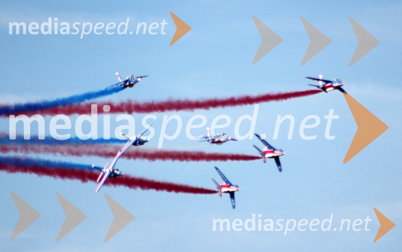 Patrouille de France, Francija50 let Frecce Tricolore, letalski miting