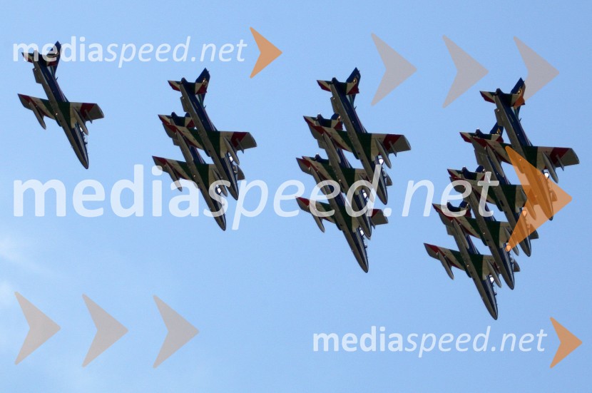 Frecce Tricolori, Italija50 let Frecce Tricolore, letalski miting