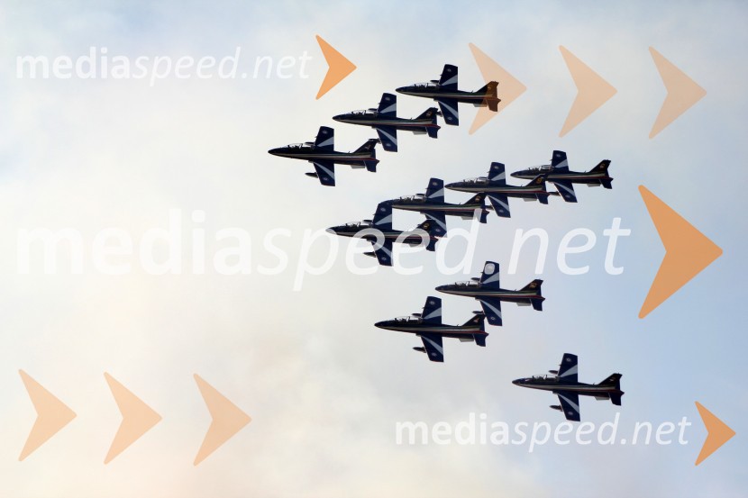 Frecce Tricolori, Italija50 let Frecce Tricolore, letalski miting