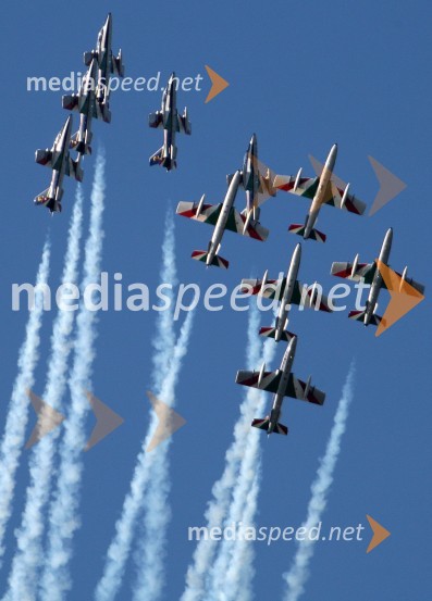 Frecce Tricolori, Italija50 let Frecce Tricolore, letalski miting