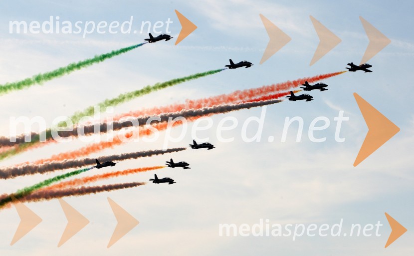 Frecce Tricolori, Italija50 let Frecce Tricolore, letalski miting