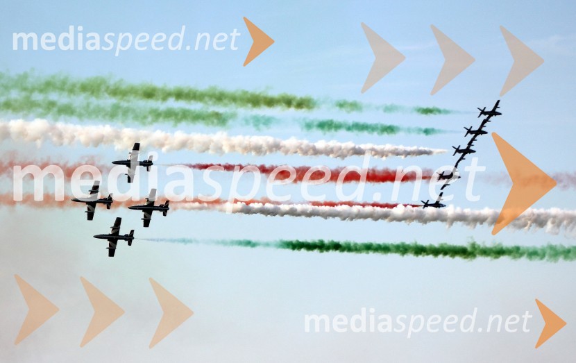 Frecce Tricolori, Italija50 let Frecce Tricolore, letalski miting