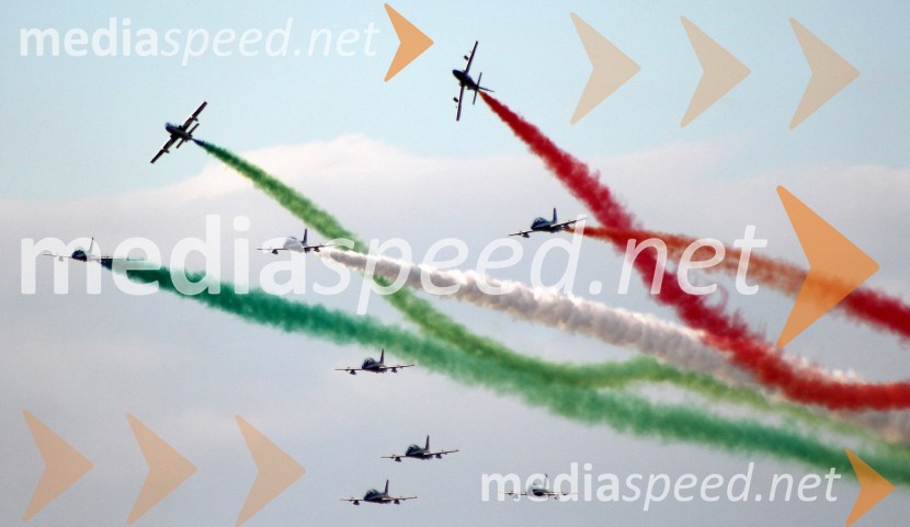 Frecce Tricolori, Italija50 let Frecce Tricolore, letalski miting