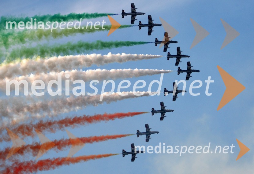 Frecce Tricolori, Italija50 let Frecce Tricolore, letalski miting