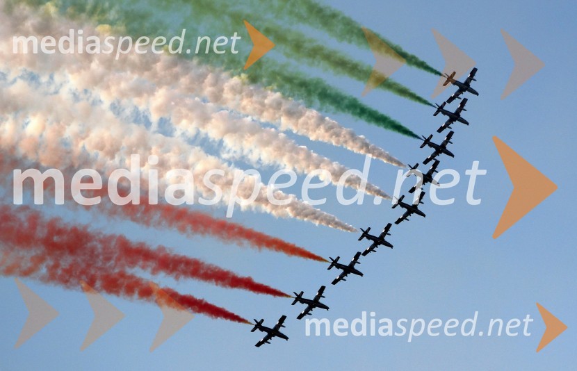 Frecce Tricolori, Italija50 let Frecce Tricolore, letalski miting