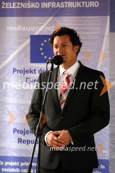 Patrick Vlačič, minister za prometOdprtje daljinskega in avtomatskega železniškega prometa iz centra vodenja prometa